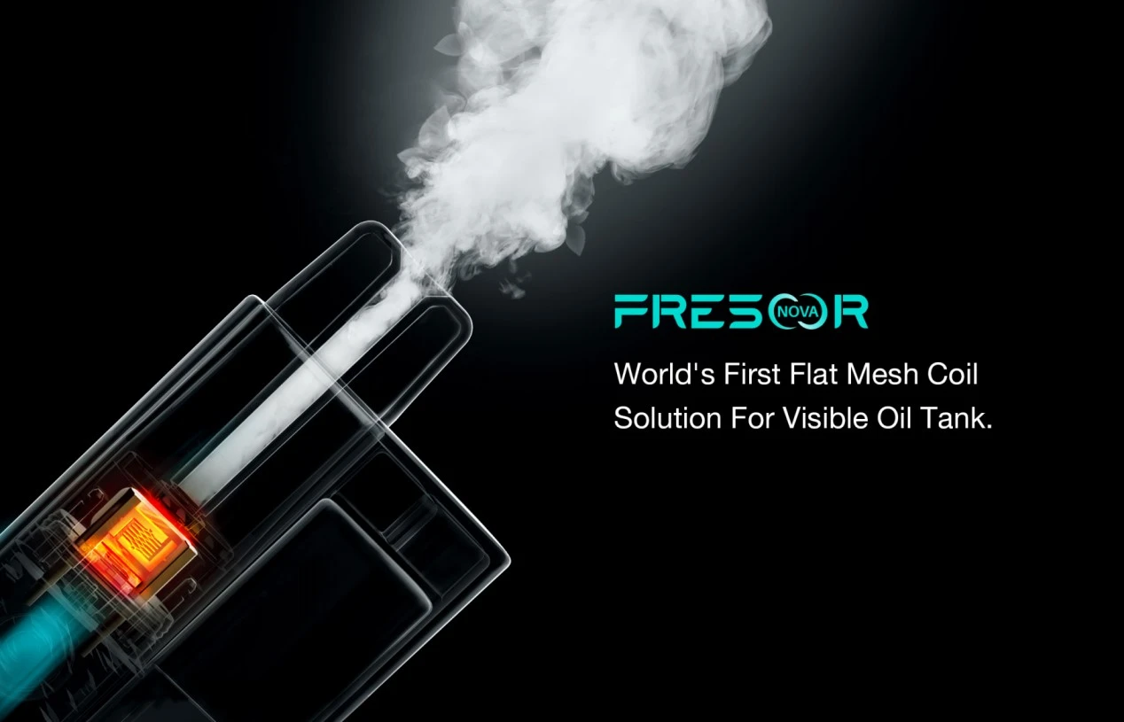 فريسور نوفا: أول حل لفائف الشبكة المسطحة يغير صناعة vaping